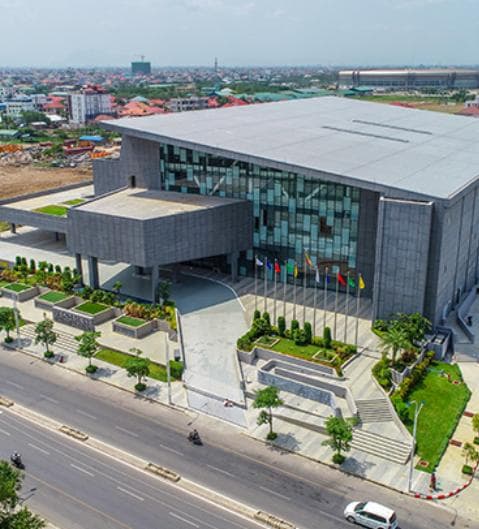 Mandalay Convention Center front view